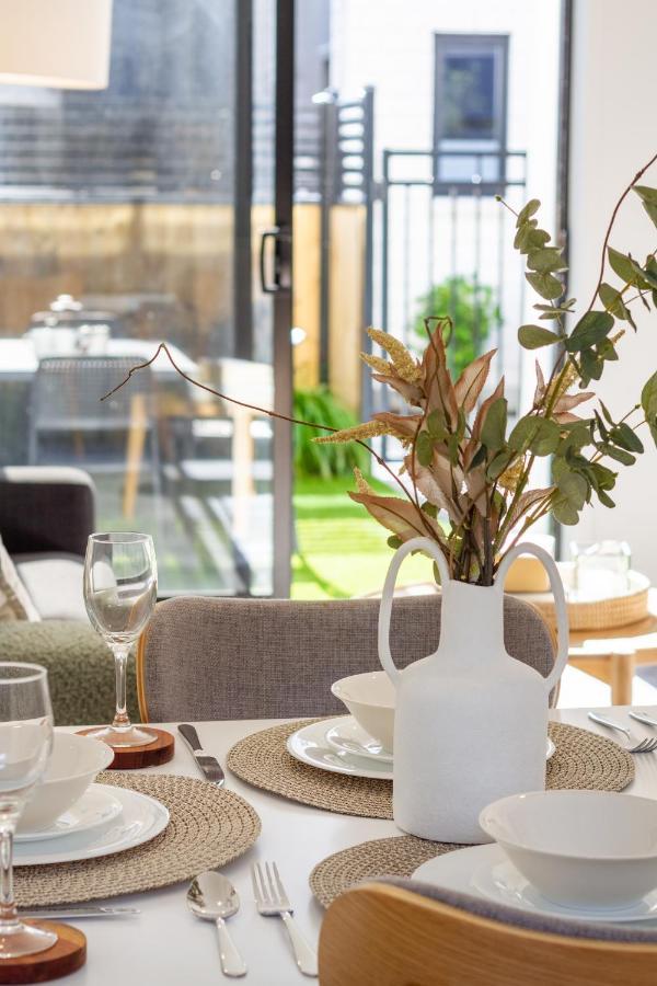 Modern Townhouse Cashel Street 2 Bed 2 Bath Leilighet Christchurch Eksteriør bilde