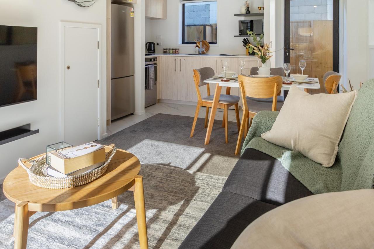 Modern Townhouse Cashel Street 2 Bed 2 Bath Leilighet Christchurch Eksteriør bilde